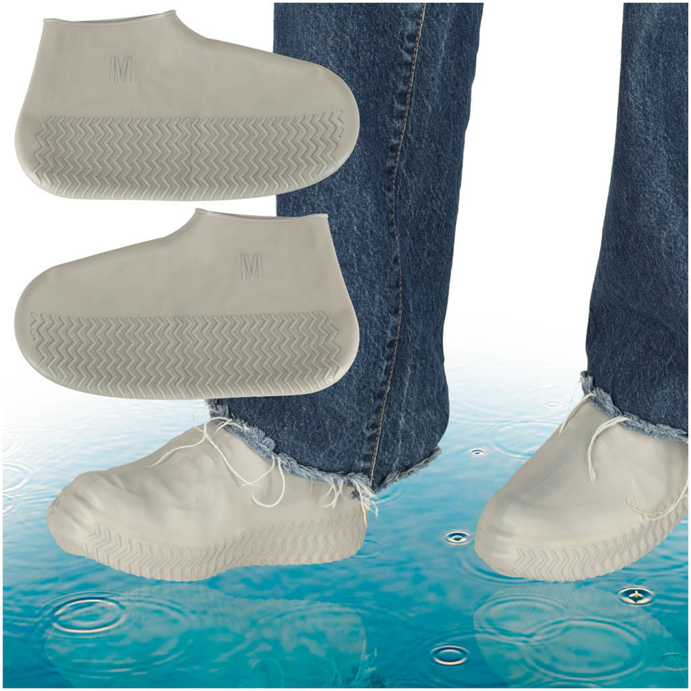 Ūdensnecaurlaidīgi zābaku aizsargi wellingtons M pelēki 35-38 izmērs
