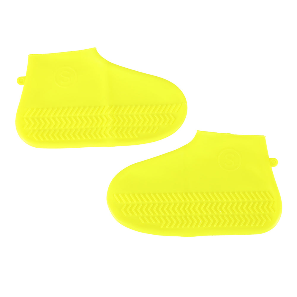 Ūdensnecaurlaidīgi zābaku aizsargi wellingtons S dzeltens izmērs 26-34