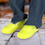 Ūdensnecaurlaidīgi zābaku aizsargi wellingtons S dzeltens izmērs 26-34