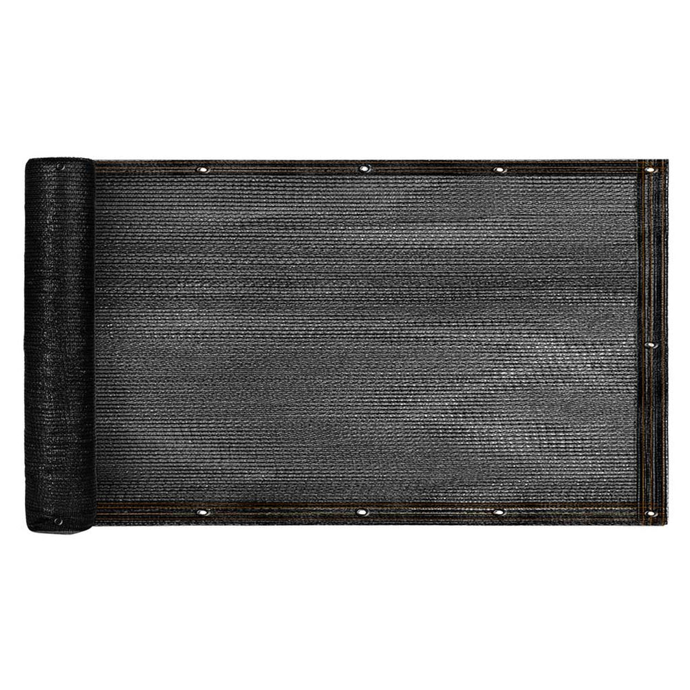 Balkona pārsegs LUARO maskas paklājs aizēnošanas tīkls balkonam terasei 150g/m2 105x700cm UV + Tritics