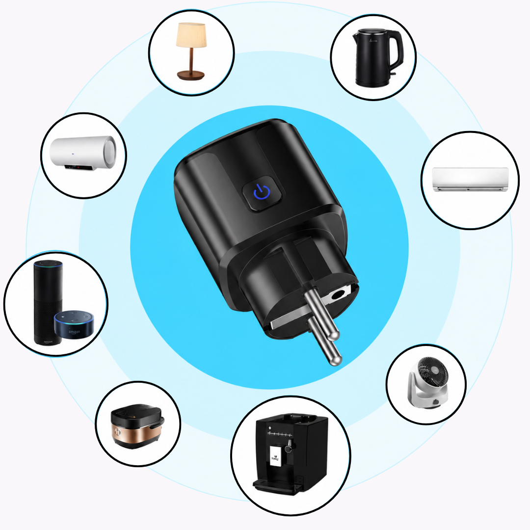 ADM Smart WiFi Socket with Energy Monitoring, SKU: 7098