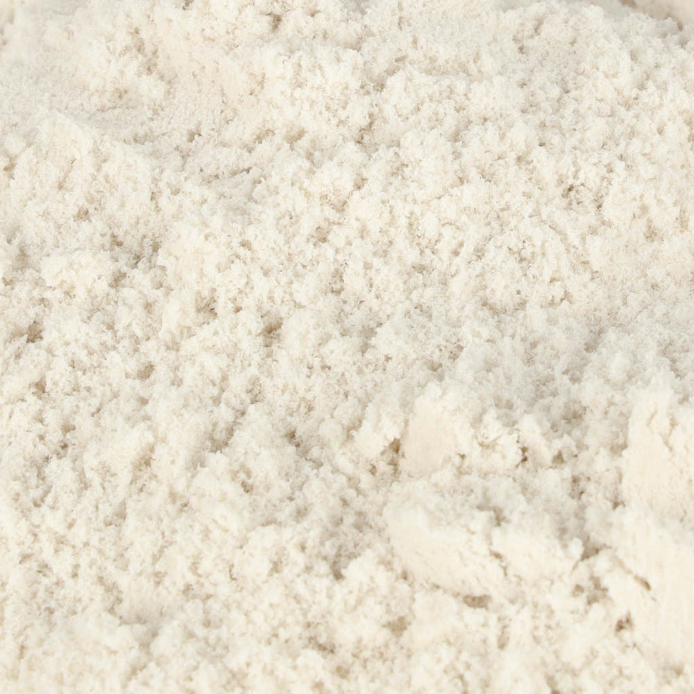 Kinētiskās smiltis 1kg maisiņā baltas