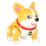 Suns suns interaktīvs robots Corgi kvēlojošas ausis mūzika