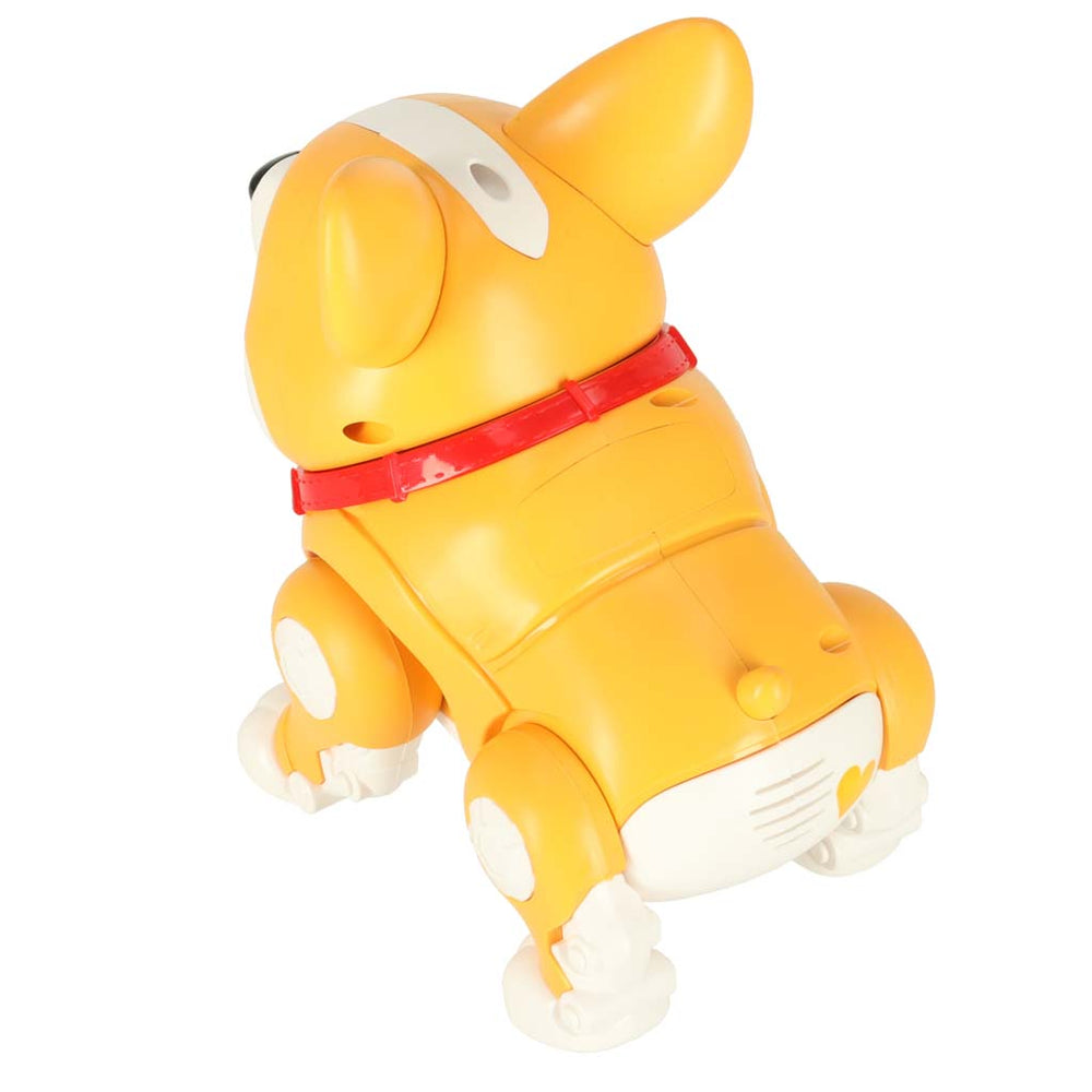 Suns suns interaktīvs robots Corgi kvēlojošas ausis mūzika