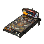 Pinball flipper arkādes spēļu galds ar apgaismojumu un mūziku