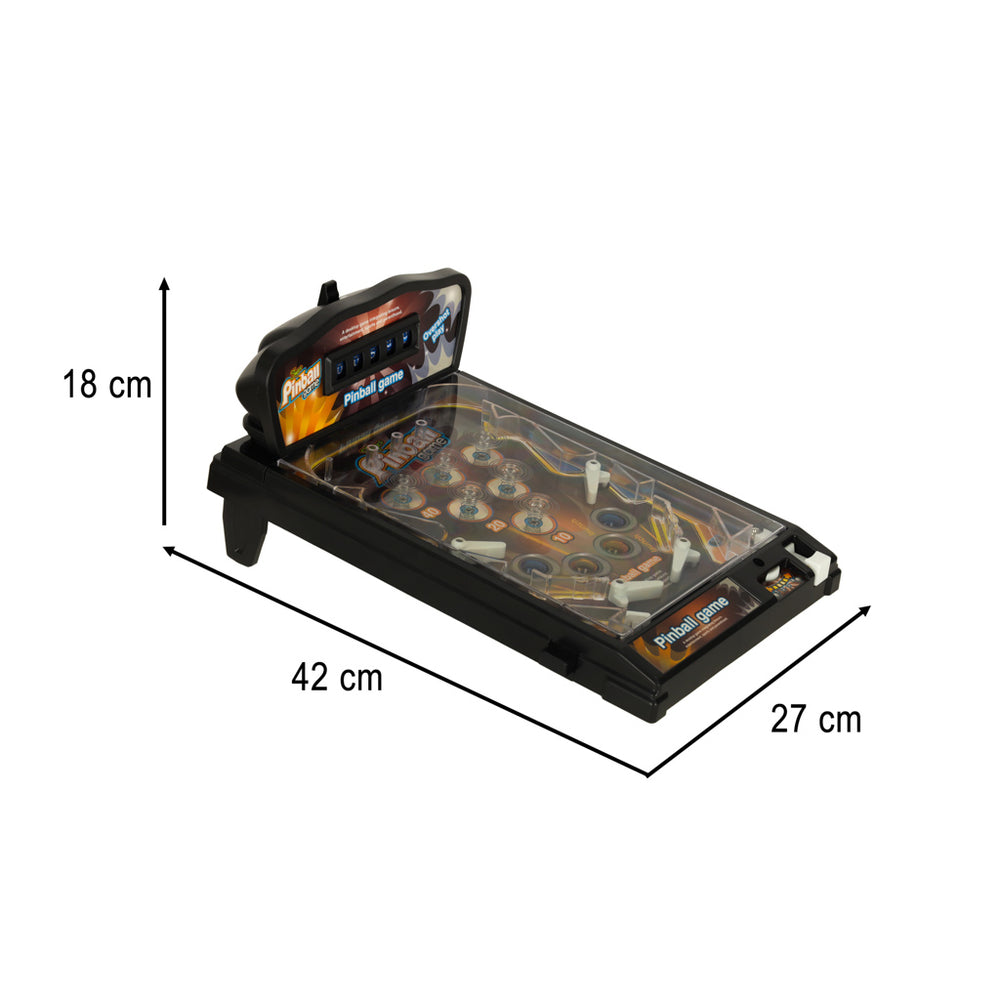 Pinball flipper arkādes spēļu galds ar apgaismojumu un mūziku