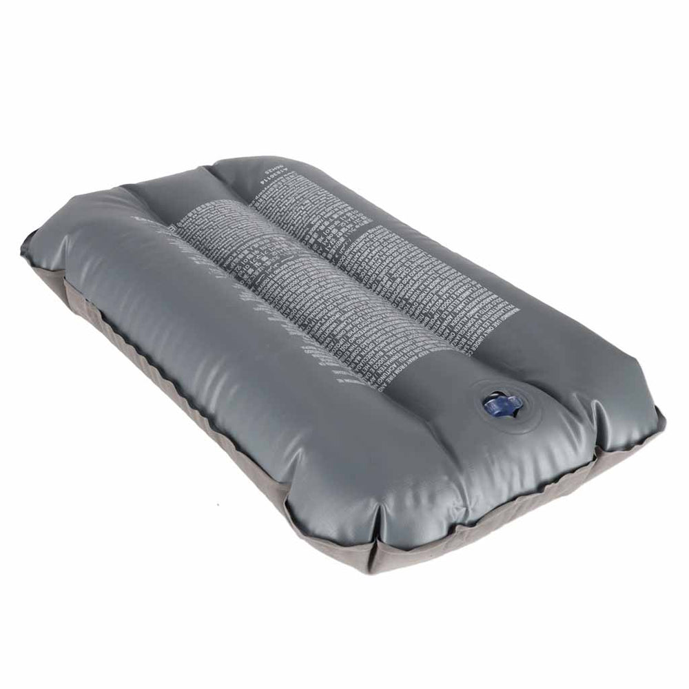 BESTWAY 67121 Ceļojumu piepūšamais spilvens no velūra, pelēks