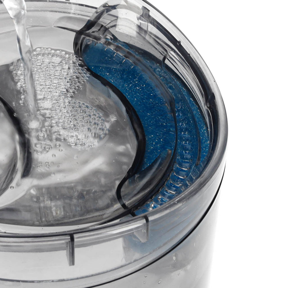 Dzirdināšanas strūklaka sunim kaķim automātiskais USB dzirdinātājs 1,8 l tīrīšanas filtrs