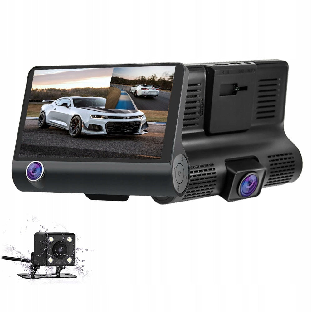 DRIVING RECORDER WITH 3 REVERSING CAMERAS FULLHD SKU: 390