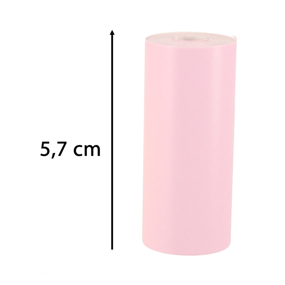 Termopapīra ruļļi mini printerim 5.7cmx3m 3 gab. krāsains