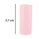 Termopapīra ruļļi mini printerim 5.7cmx3m 3 gab. krāsains