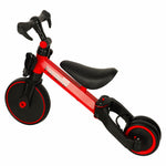 Trike Fix Mini distanču trīsritenis 3in1 ar pedāļiem sarkans