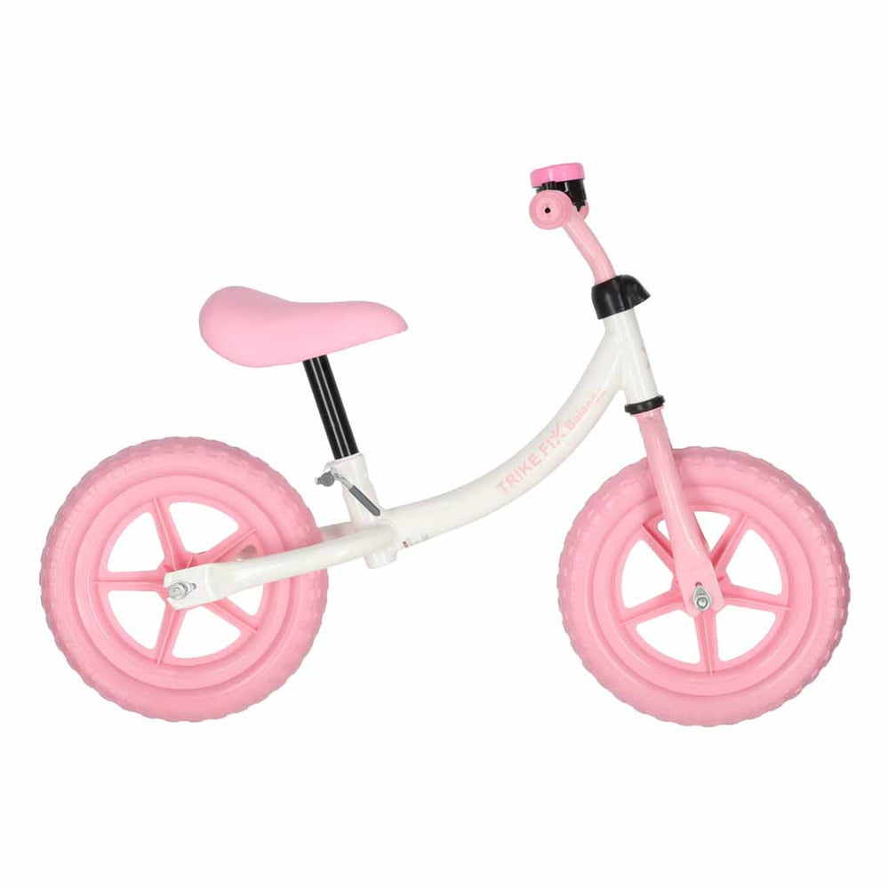 Trike Fix Balance līdzsvara velosipēds ar zvaniņu, rozā krāsā