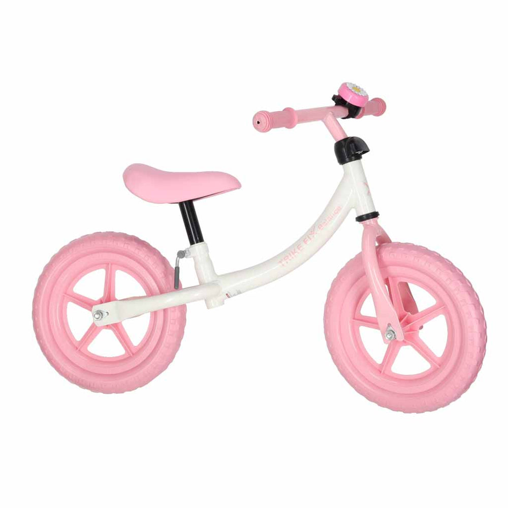 Trike Fix Balance līdzsvara velosipēds ar zvaniņu, rozā krāsā