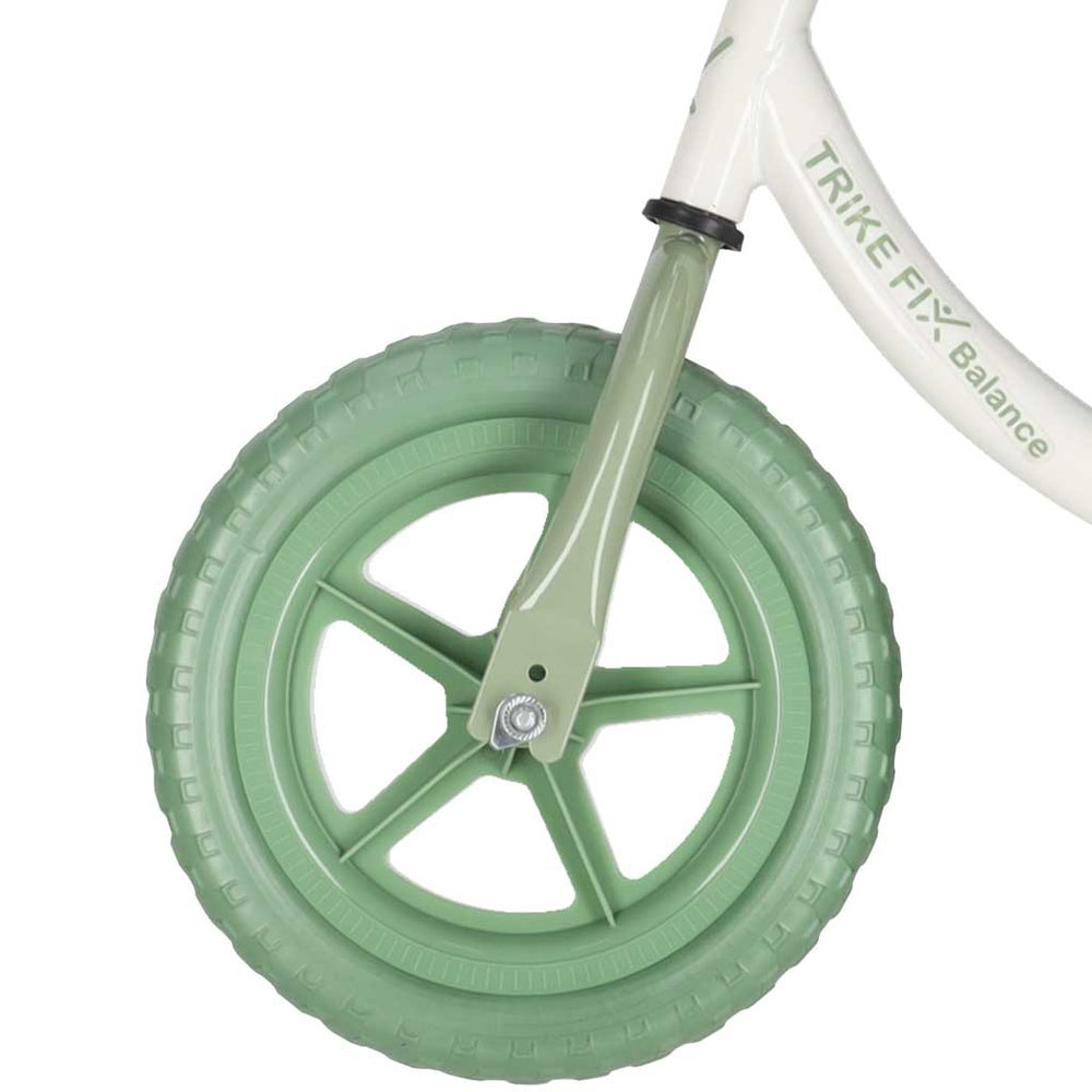 Trike Fix Balance līdzsvara velosipēds ar zvaniņu, zaļš
