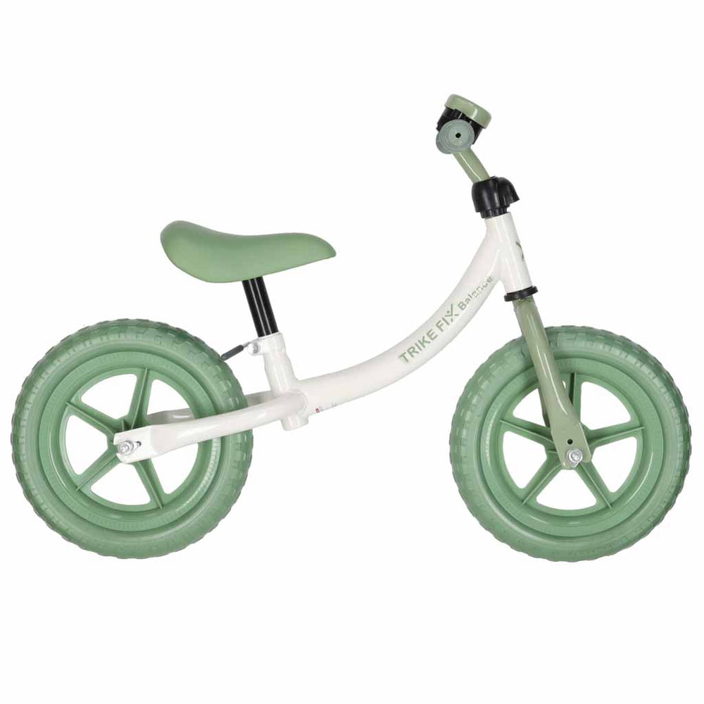 Trike Fix Balance līdzsvara velosipēds ar zvaniņu, zaļš