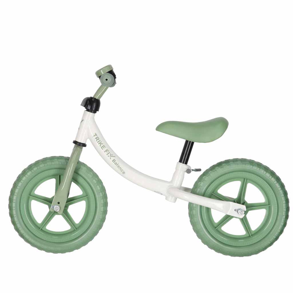 Trike Fix Balance līdzsvara velosipēds ar zvaniņu, zaļš