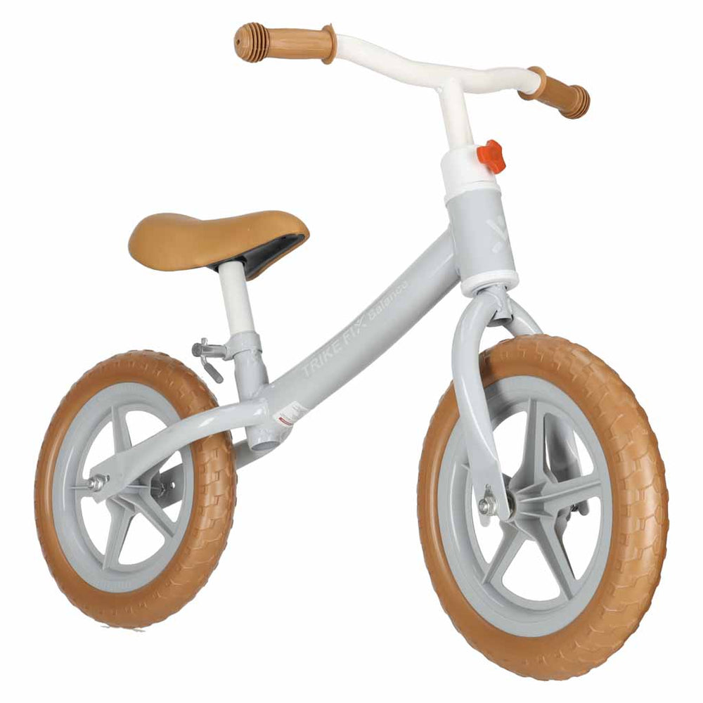 Trike Fix Balance līdzsvara velosipēds ar grozu, brūns