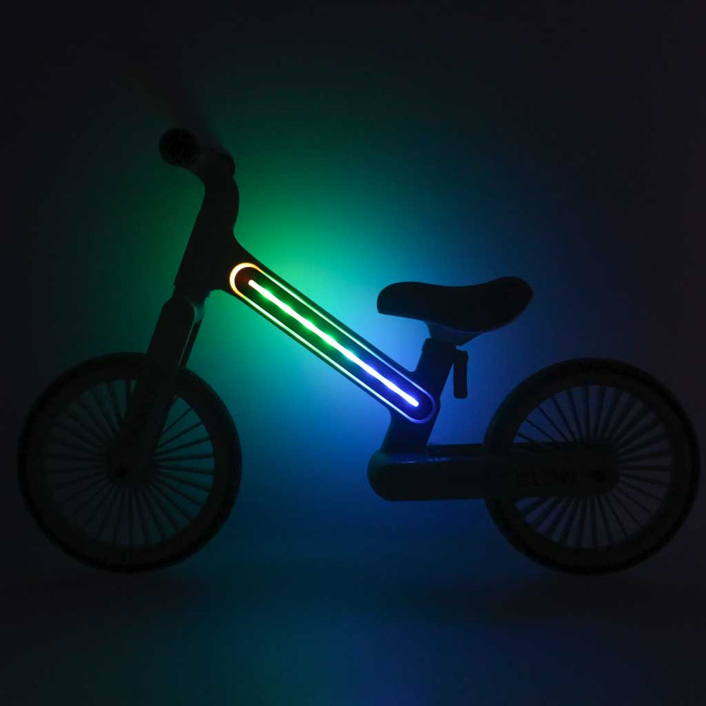 Tricikls Fix Glow LED distanču velosipēds melns