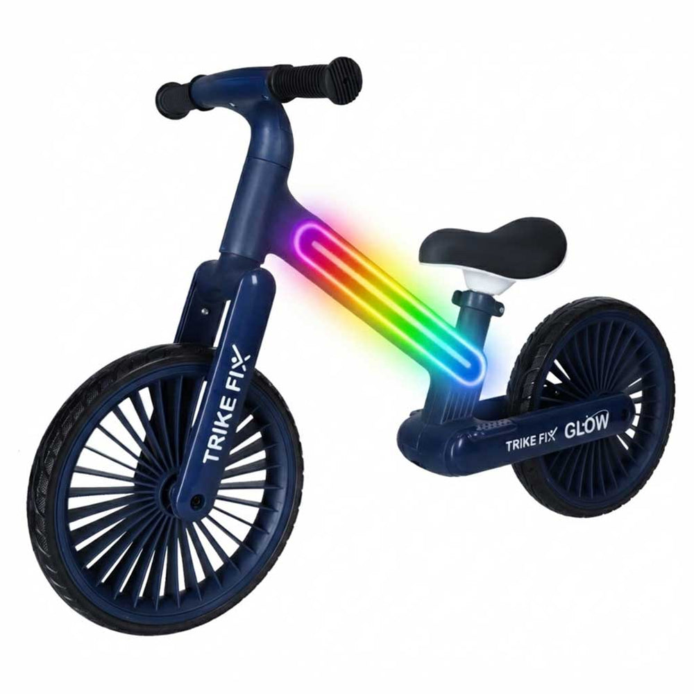 Tricikls Fix Glow LED kross-country velosipēds tumši zils