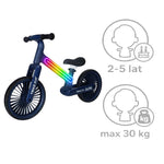 Tricikls Fix Glow LED kross-country velosipēds tumši zils