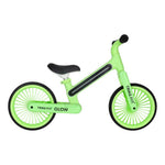 Trike Fix Glow LED neona zaļš kross-trīsriteņu velosipēds