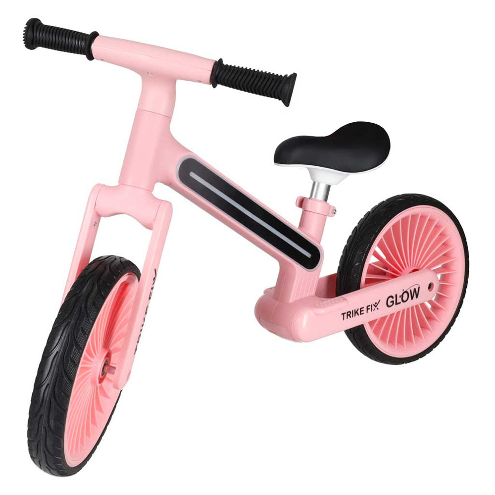 Trike Fix Glow LED distanču velosipēds rozā krāsā