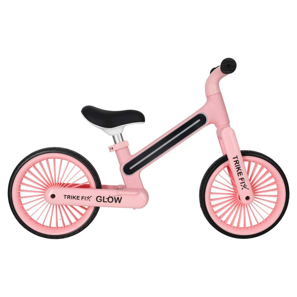 Trike Fix Glow LED distanču velosipēds rozā krāsā