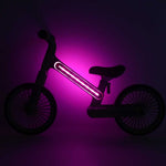 Trike Fix Glow LED distanču velosipēds rozā krāsā