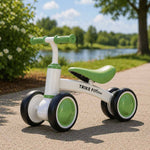 Trike Fix Tiny V2 skrejriteņš – zaļš bērnu velosipēds