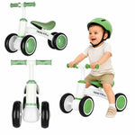 Trike Fix Tiny V2 skrejriteņš – zaļš bērnu velosipēds