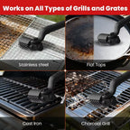 Electric BBQ Cleaner Brush Wireless Stainless Steel Rotary Grill Brush for Outdoor Grill Steam BBQ Cleaning Brush Accessoires