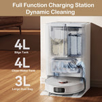 JONR Robot Vacuum P20 Pro International Edition Mopping Vacuuming Drying Wipes Automatic Cleaning Dust Collecting Drainage Water