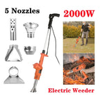 Electric Weed Burner Garden Weed Killer Thermal Weeding Stick Hot Air Weed Torch Kitchen BBQ Igniter Garden Patio Weeder Tools