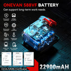 ONEVAN 3000W Electric Hedge Trimmer 20inch 20000RPM High-Speed Cutting Tool For Garden&Commercial Lithium For Makita Battery Pin