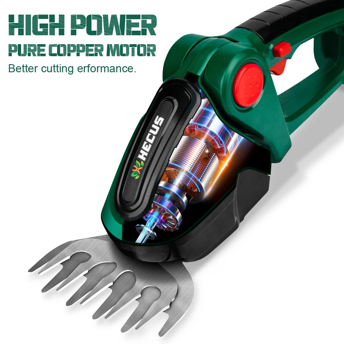 Gisam 2 IN 1 Electric Hedge Trimmer Cordless Household Lawn Mower Pruner Weeding Garden Tools For makita 18v battery pins