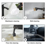 2500W Handheld Steam Cleaner High and Temperature Air Conditioner Kitchen Hood Car Steam Clean Machine Floor and More Cleaning