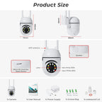 BESDER 2MP 5V PTZ IP Camera Wifi Indoor Night Vision Wireless Security CCTV Camera P2P RTSP 4X Digital Zoom Security Protection