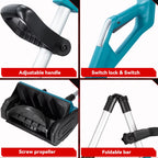 Elektriskā sniega lāpsta — piemērota Makita 18V akumulatoriem