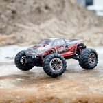RC auto Q901 bezass 1:16 2.4G 4CH 52km/h sarkans
