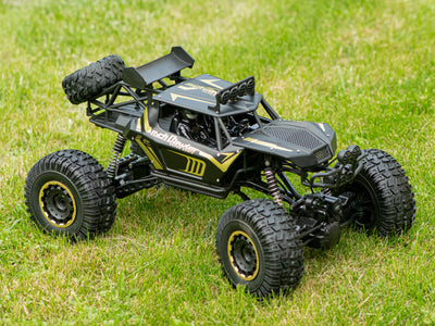 RC auto Rock Crawler 2.4GHz 1:8 51cm melns