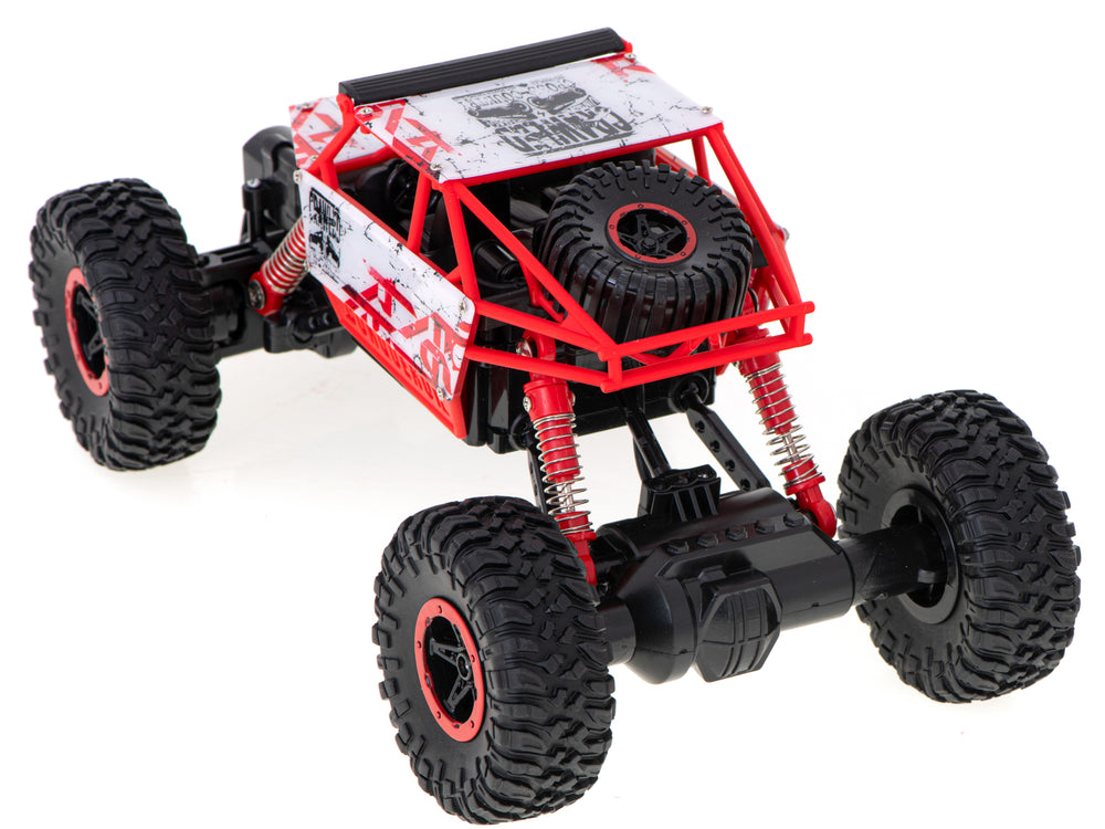RC auto Rock Crawler HB 2.4GHz 1:18 sarkans