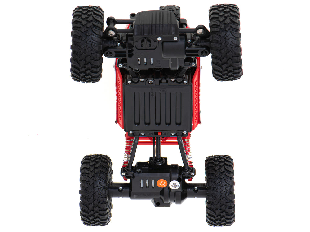 RC auto Rock Crawler HB 2.4GHz 1:18 sarkans