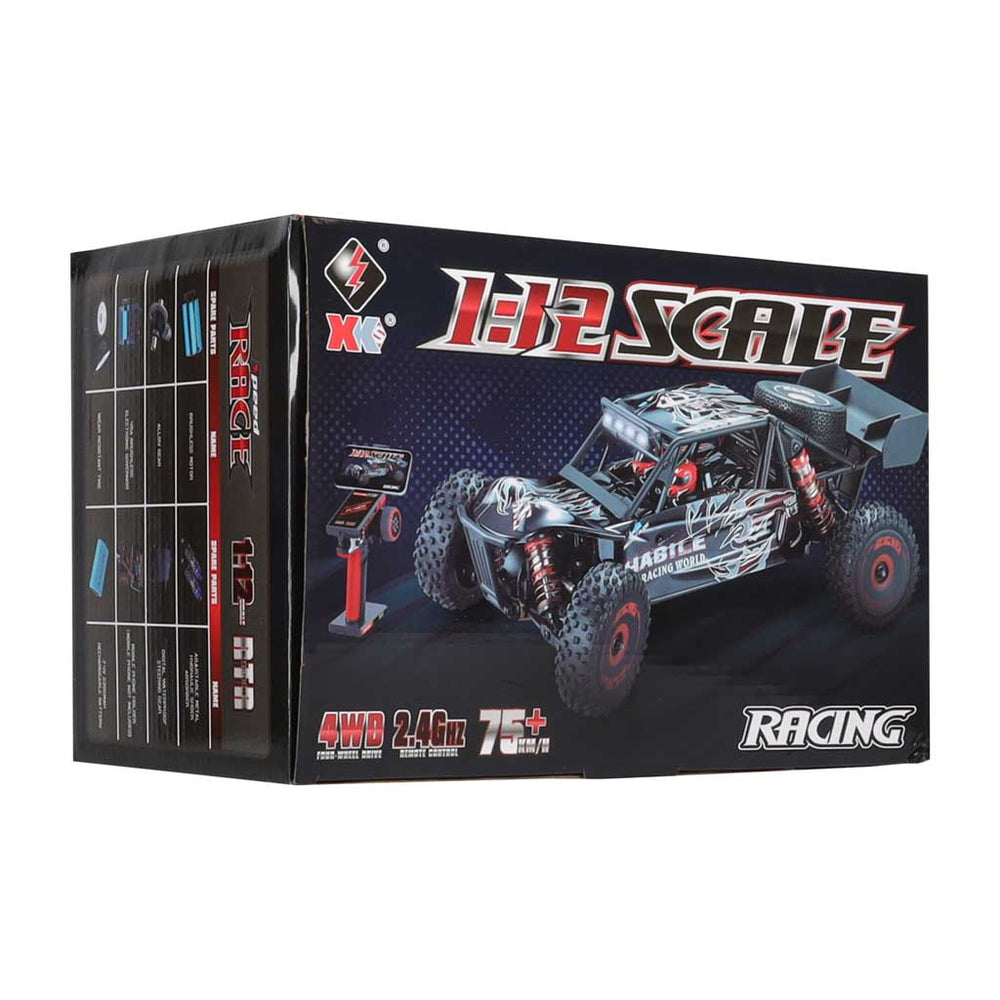WLToys RC automašīna 124016 1:12 4WD bezsuku Off-Road 75 km/h RTR