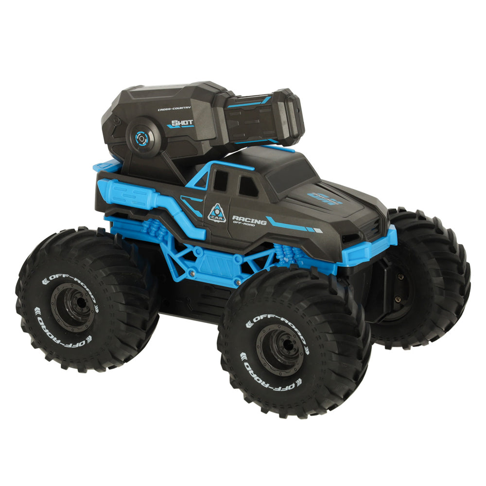 RC auto braukšana pa ūdeni ūdensizturīgs zils