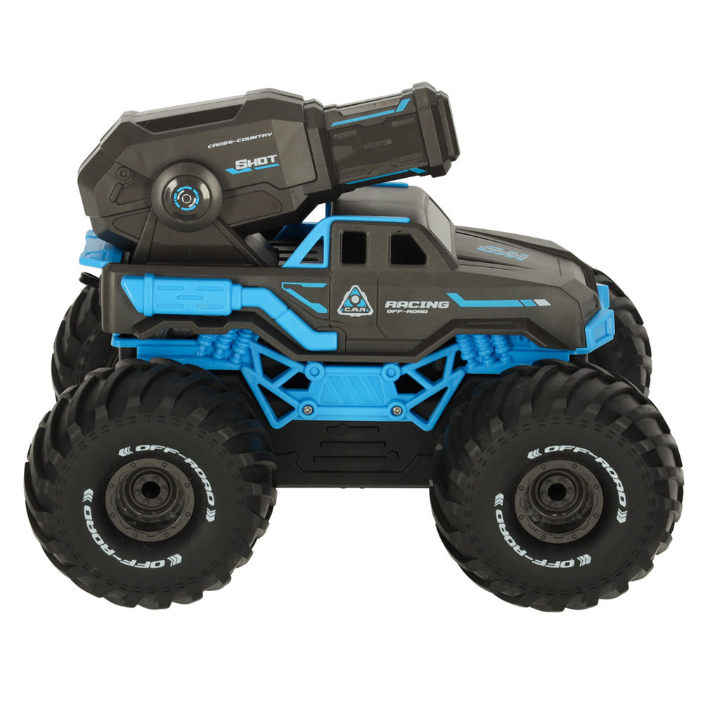RC auto braukšana pa ūdeni ūdensizturīgs zils