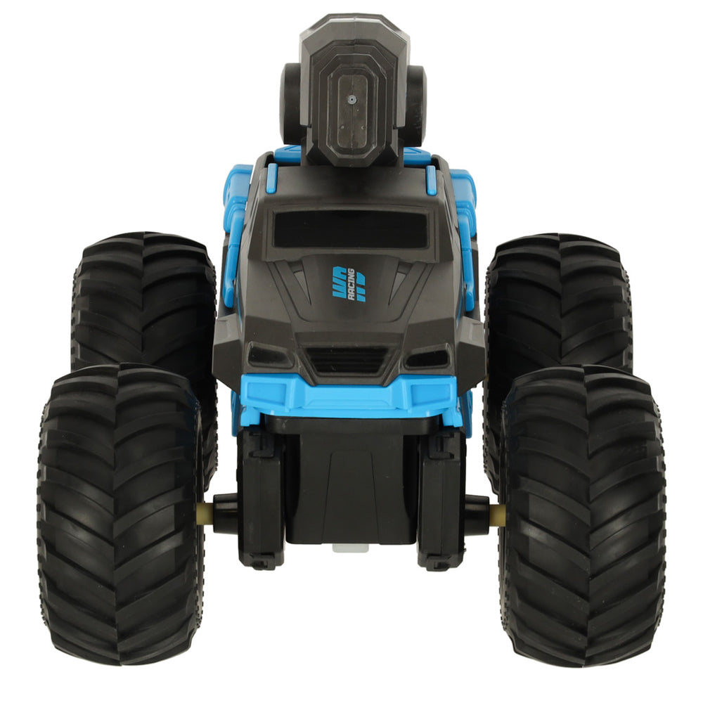 RC auto braukšana pa ūdeni ūdensizturīgs zils