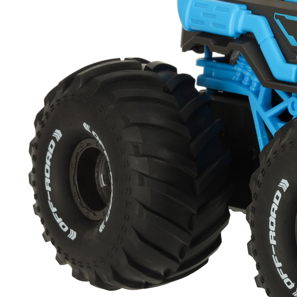 RC auto braukšana pa ūdeni ūdensizturīgs zils