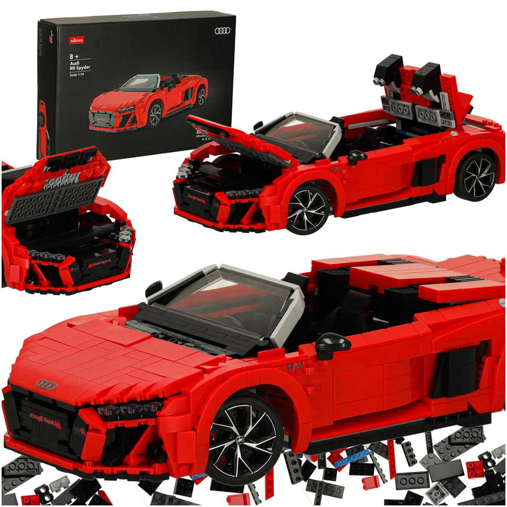 RC auto 1:14 AUDI R8 Spyder ķieģeļi