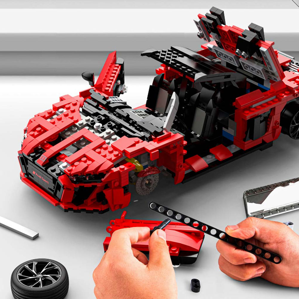 RC auto 1:14 AUDI R8 Spyder ķieģeļi
